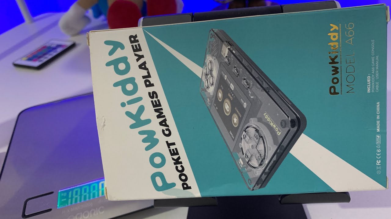 Powkiddy A66 &mdash; карманный игровой плеер &mdash; распаковка и первые впечатления