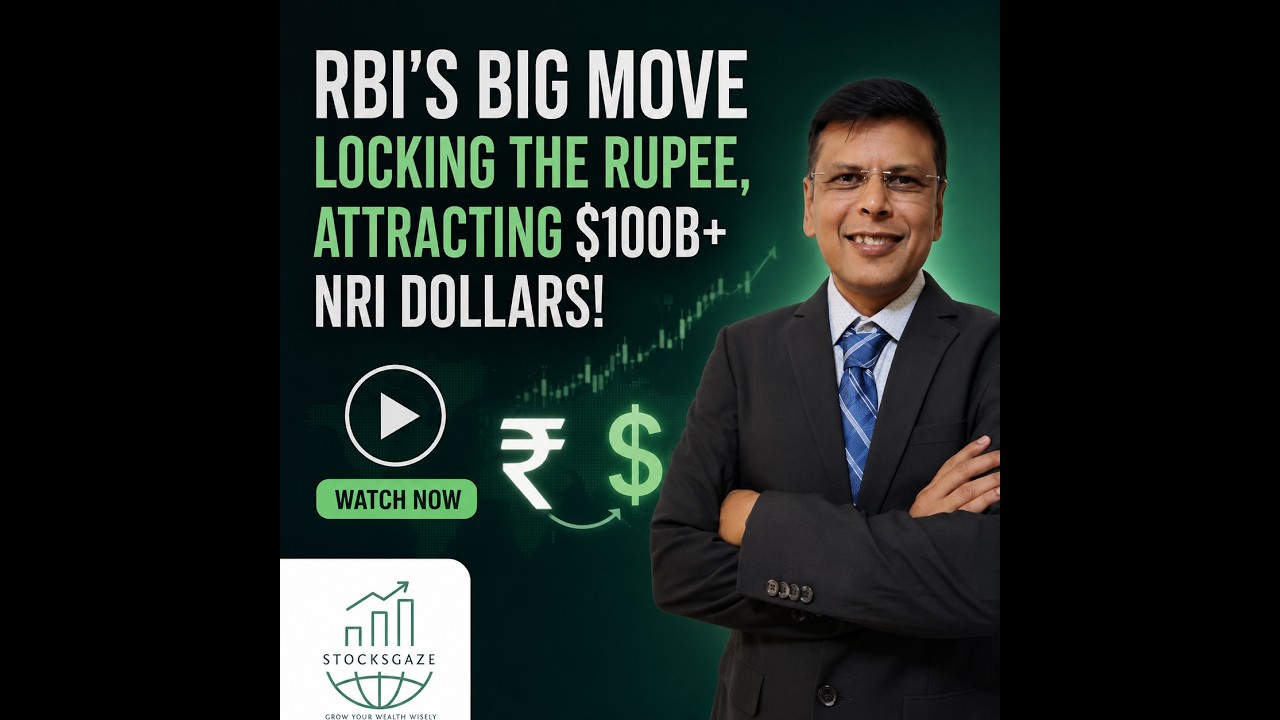 📊 Why RBI Suddenly Wants NRI Dollars | The Hidden Strategy Behind India's $100 Billion Move
