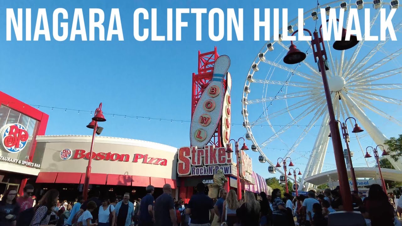 Walking Tour of Clifton Hill | Niagara Falls’ Most Famous Street [4K] 🇨🇦