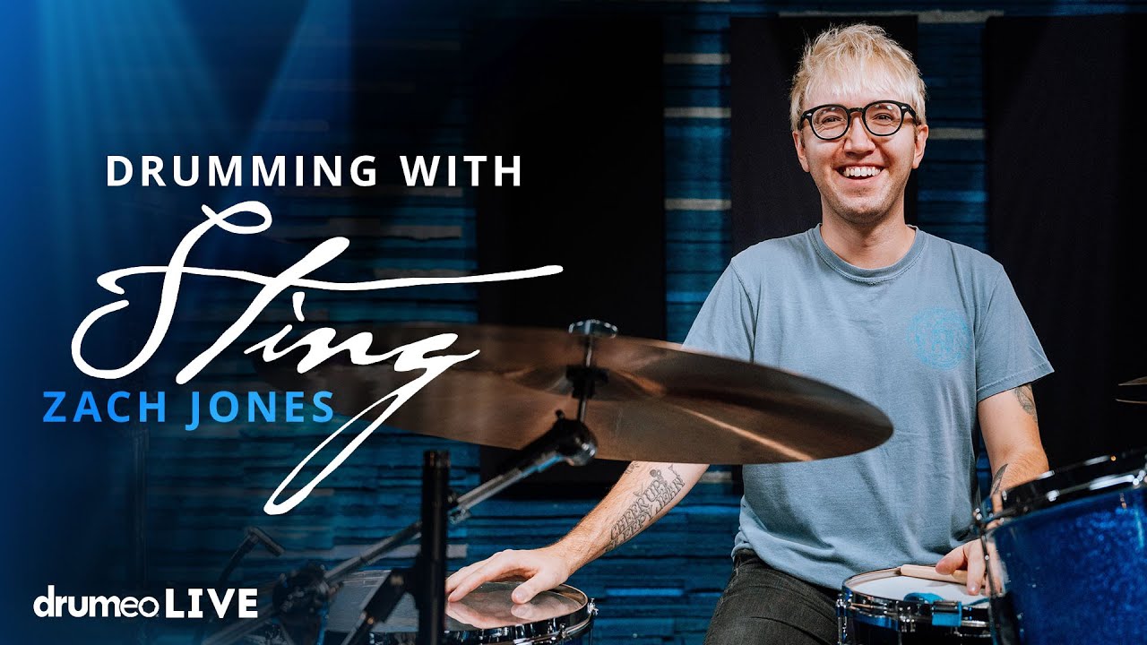 What Does It Take To Play Drums With Sting? | Zach Jones