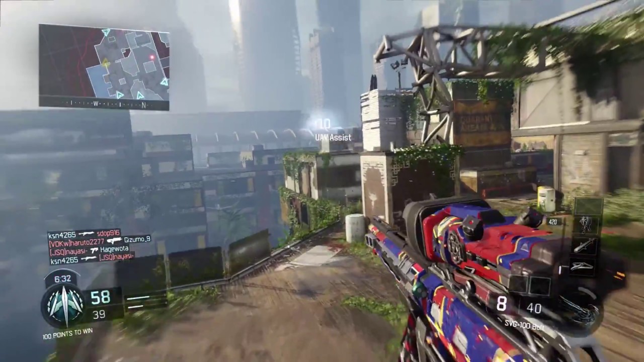 【BO3実況】連続デスで頭がおかしくなる男