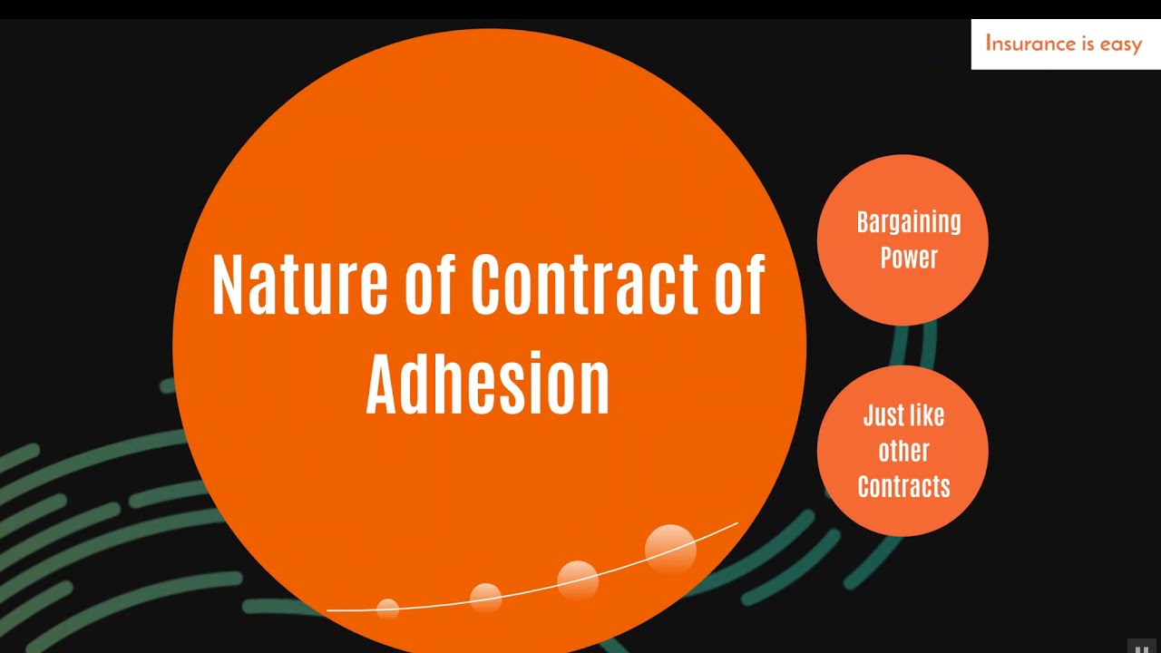 Contract of Adhesion