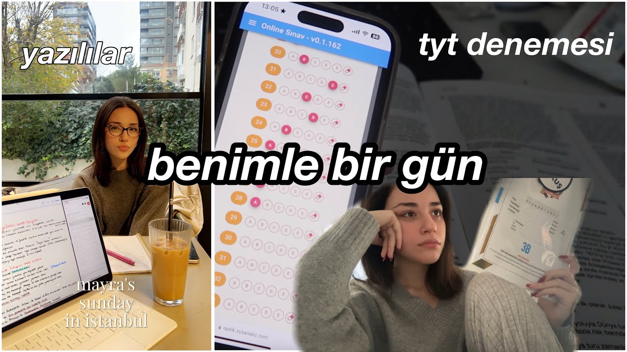 BENİMLE BİR PAZAR GÜNÜ🫂 | SABAHTAN DENEME, SONRA DERS VE ALIŞVERİŞ