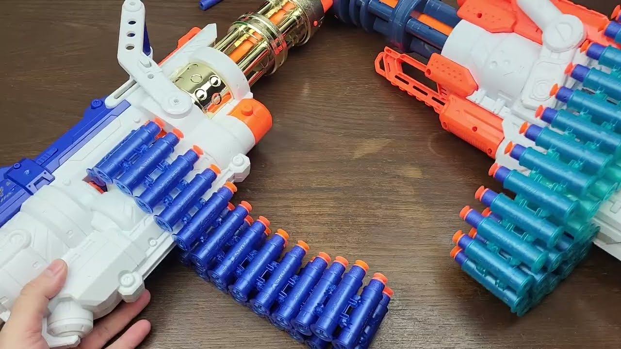 Heute mach mer ein auf Rambo - Minigun Übersicht ... und es gibt ein Unboxing