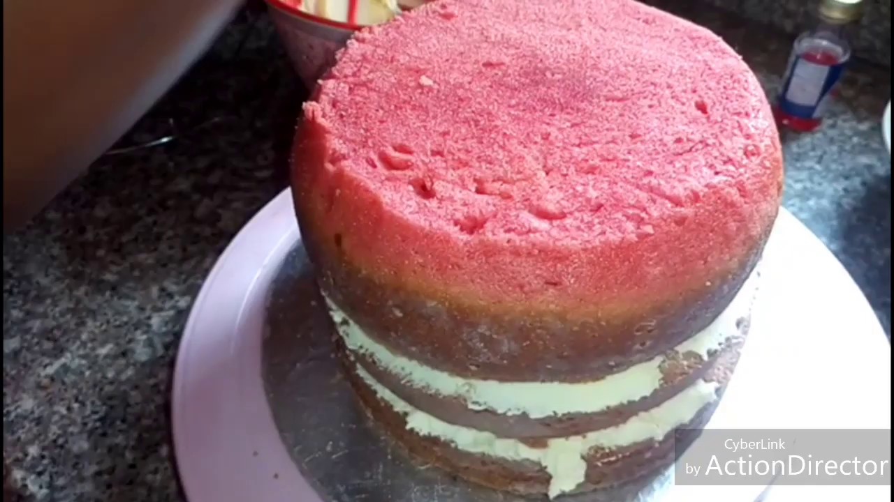 EASY METHOD TO DECORATE CAKE/ BUTTER ICING METHOD