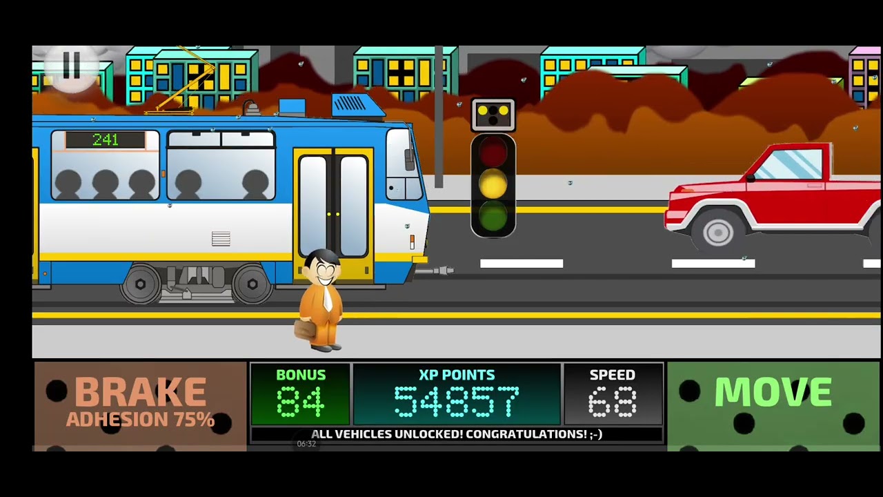 City Tram Driving Simulátor #01 - Jízda Pražskou, Brněnskou a Ostravskou tramvají