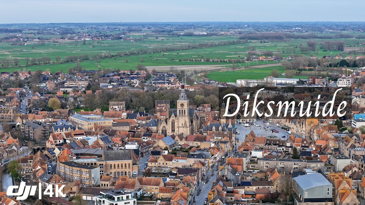 Diksmuide, Belgium by drone