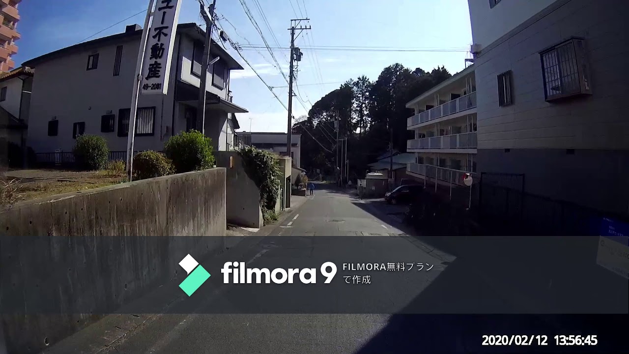 根上り松から山手町を経由して不動院の横を抜けて雄踏街道（浜松市）