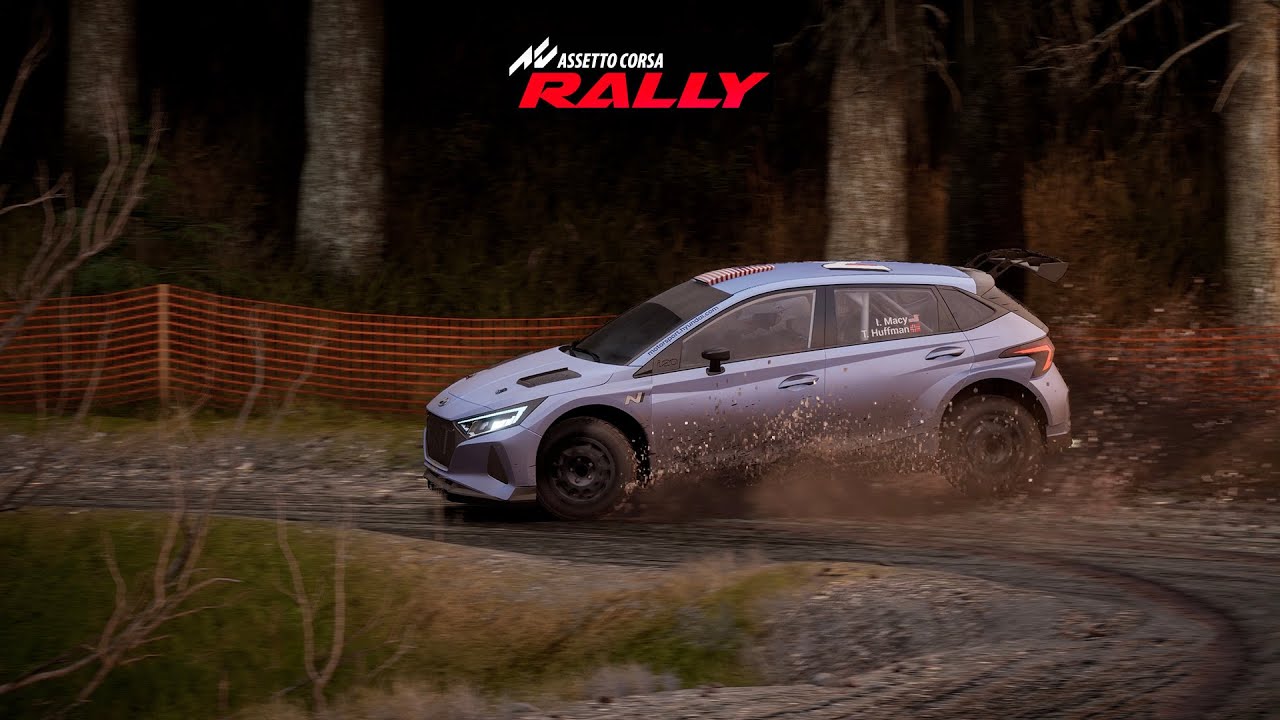 Assetto Corsa Rally Gameplay | Hafren South Severn - Afon Bidno | Hyundai i20N Rally2 | 3:01:215