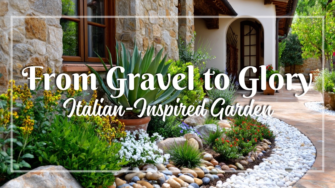 Rustic Mediterranean Vibes for Small Gardens 🍇 | Italian Country Flair That Glows