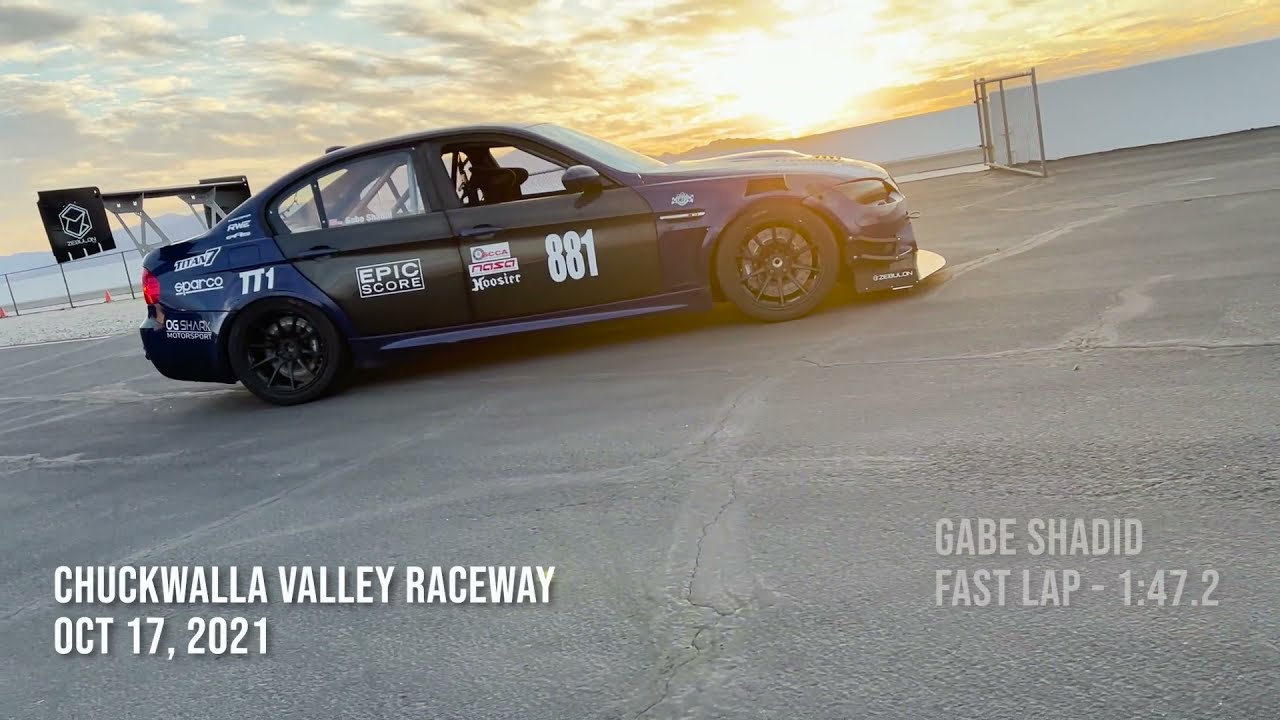 BMW E90 M3 - Chuckwalla CCW - 1:47.2