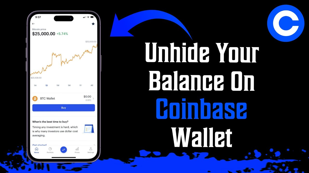 Как показать свой баланс на кошельке Coinbase