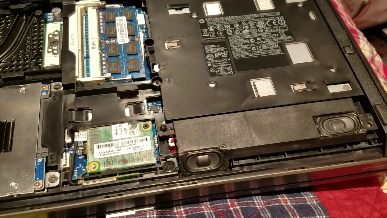 How to remove the cmos on a HP pro book 6460b