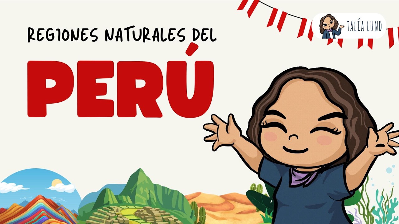 🇵🇪 Las regiones naturales del Perú: Costa, Sierra, Selva y Mar Peruano | GEOGRAFÍA | Video Educativo