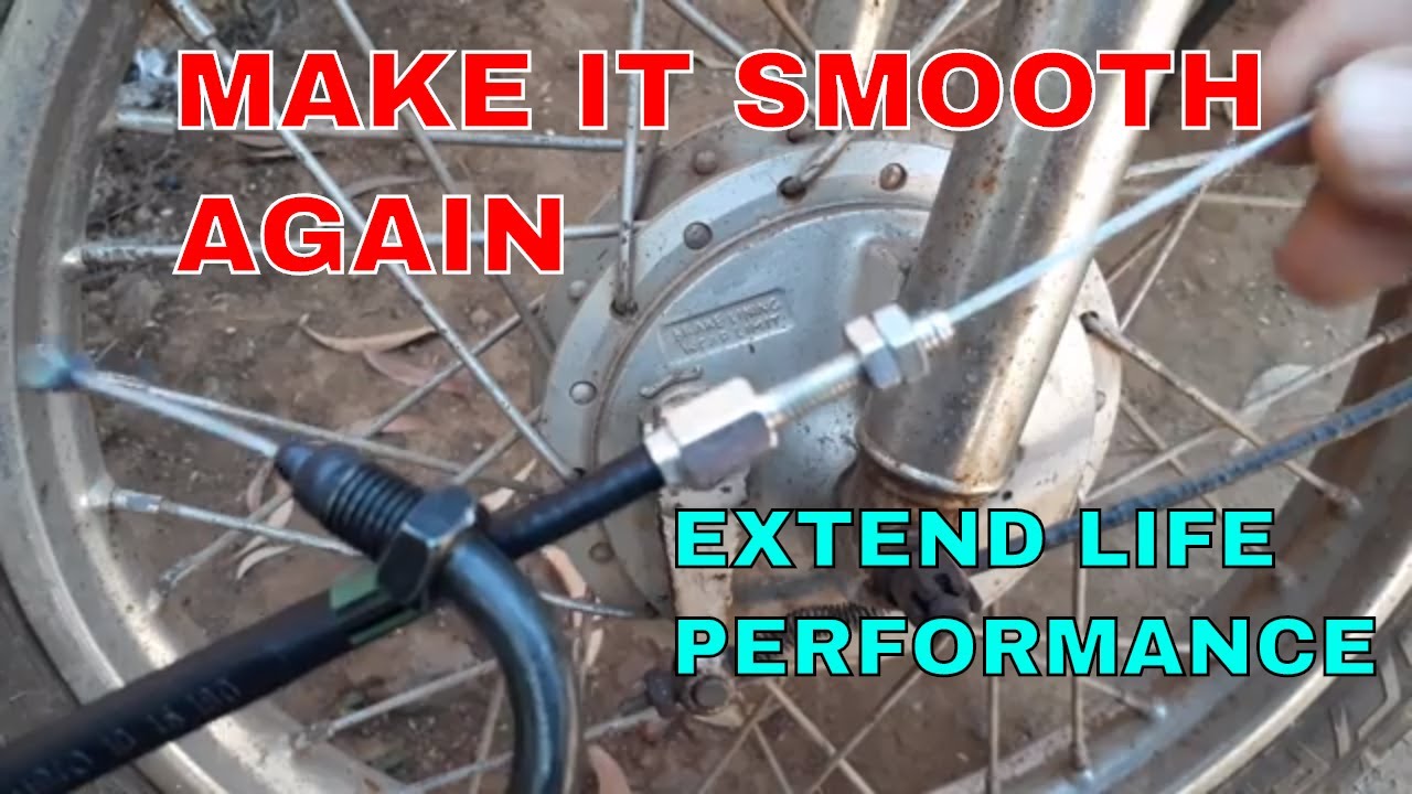 How To Lube Control Cables