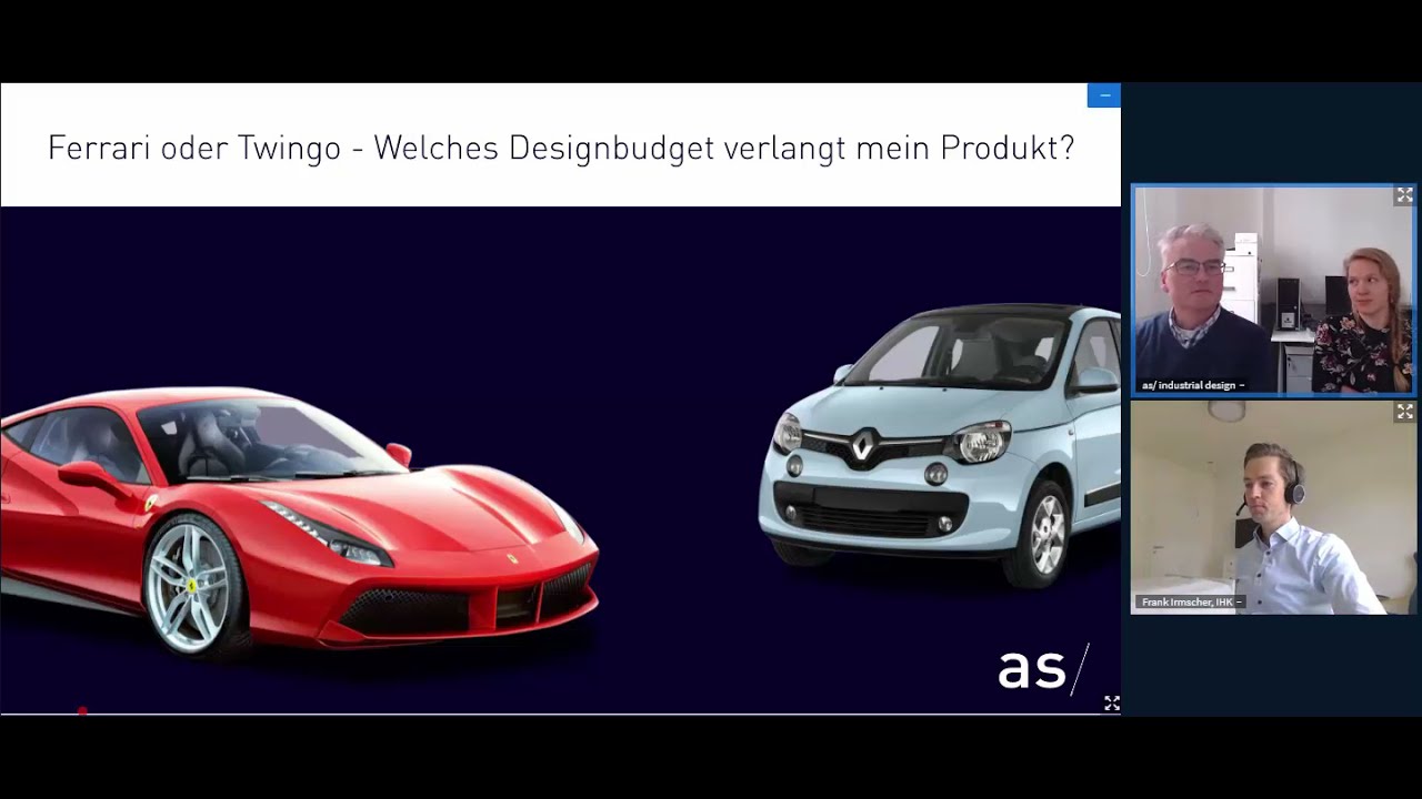 💰 Designbudget: Ferrari oder Twingo? - Aufzeichnung des Webinars