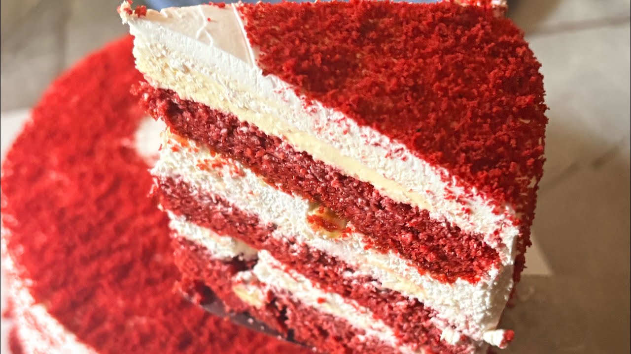 ഈ cake ഉണ്ടാക്കാൻ oven ആവശ്യം ഇല്ല.Butter and cheese udengil cake ready ✅😋#Redvelvetcake #nooven 