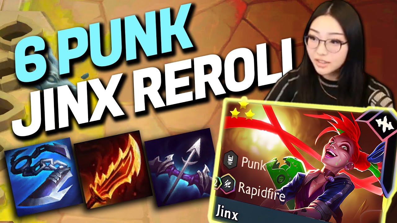 6 Punk Jinx Is Insane | SET 10 TFT