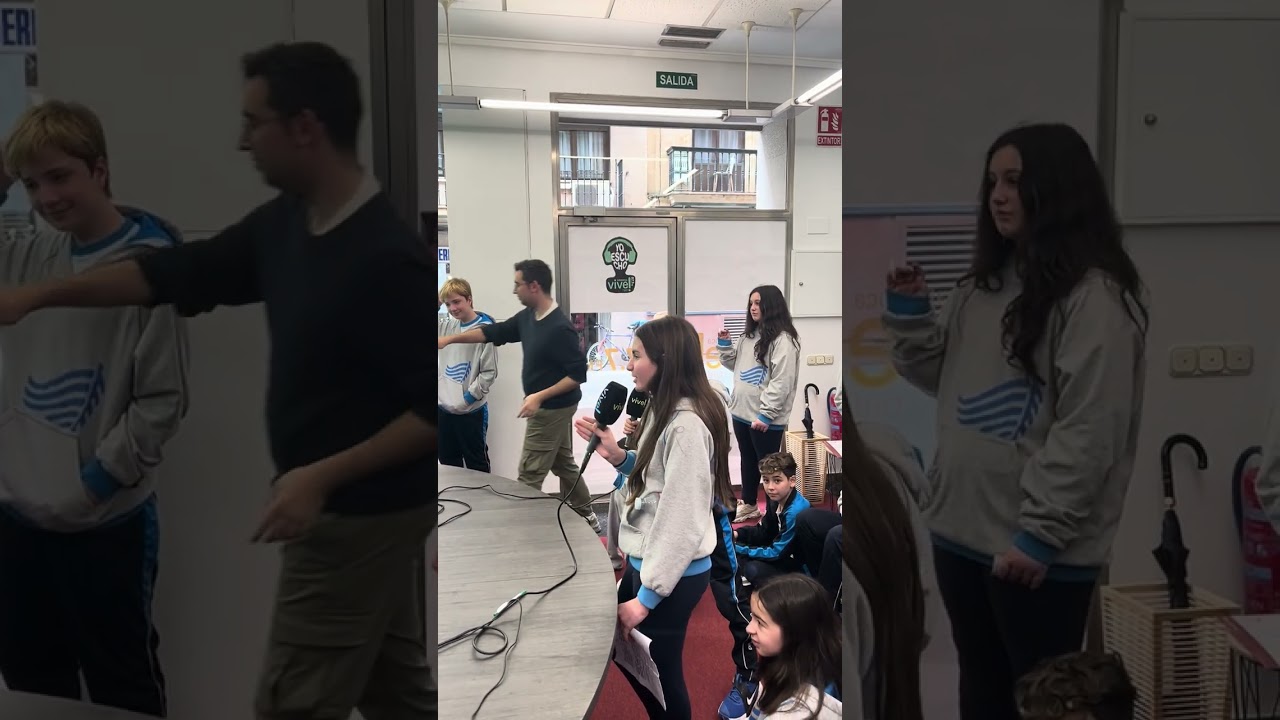 Entrevista VIVE RADIO Salamanca alumnos de 6º Primaria.