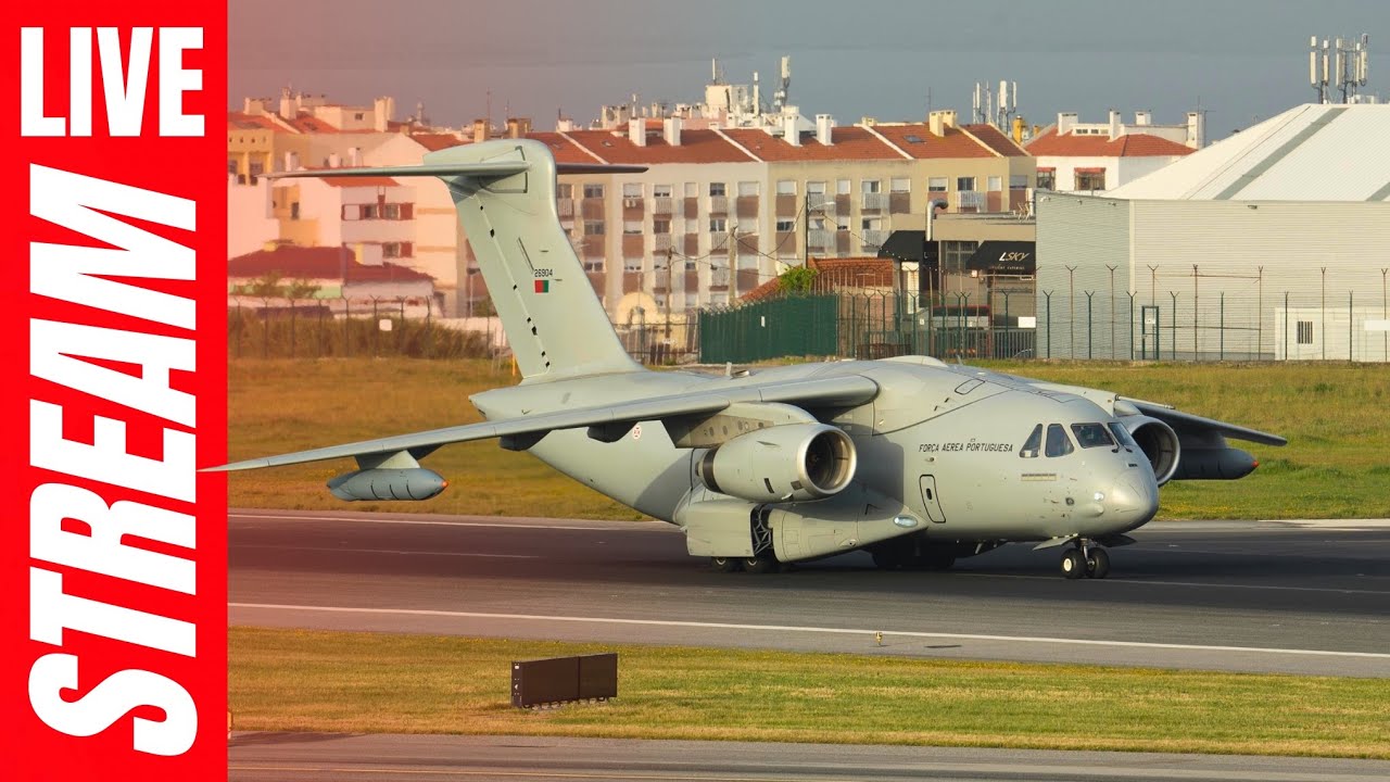 🔴 Lisbon Airport LIVE Plane Spotting