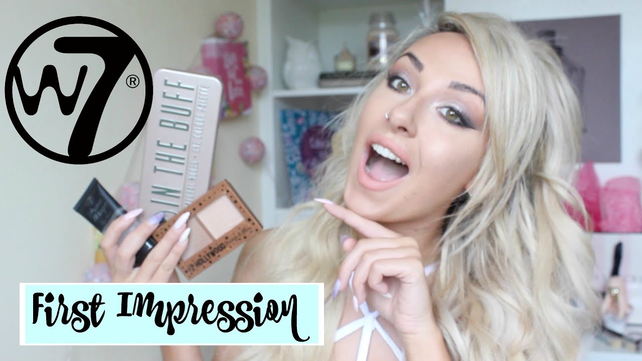 FULL FACE TESTING W7 MAKEUP - First Impression,  Does it work? | DramaticMAC