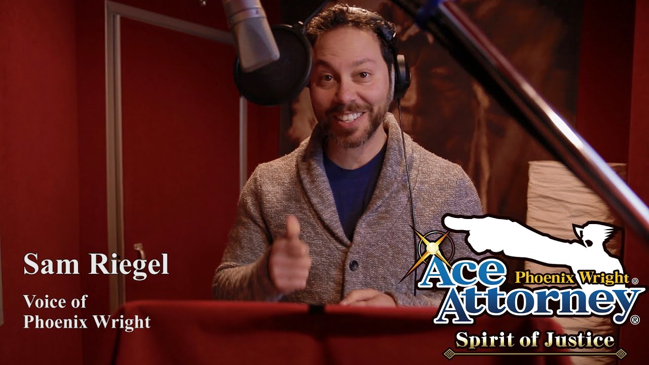 The Voices of Ace Attorney: Sam Riegel as Phoenix Wright
