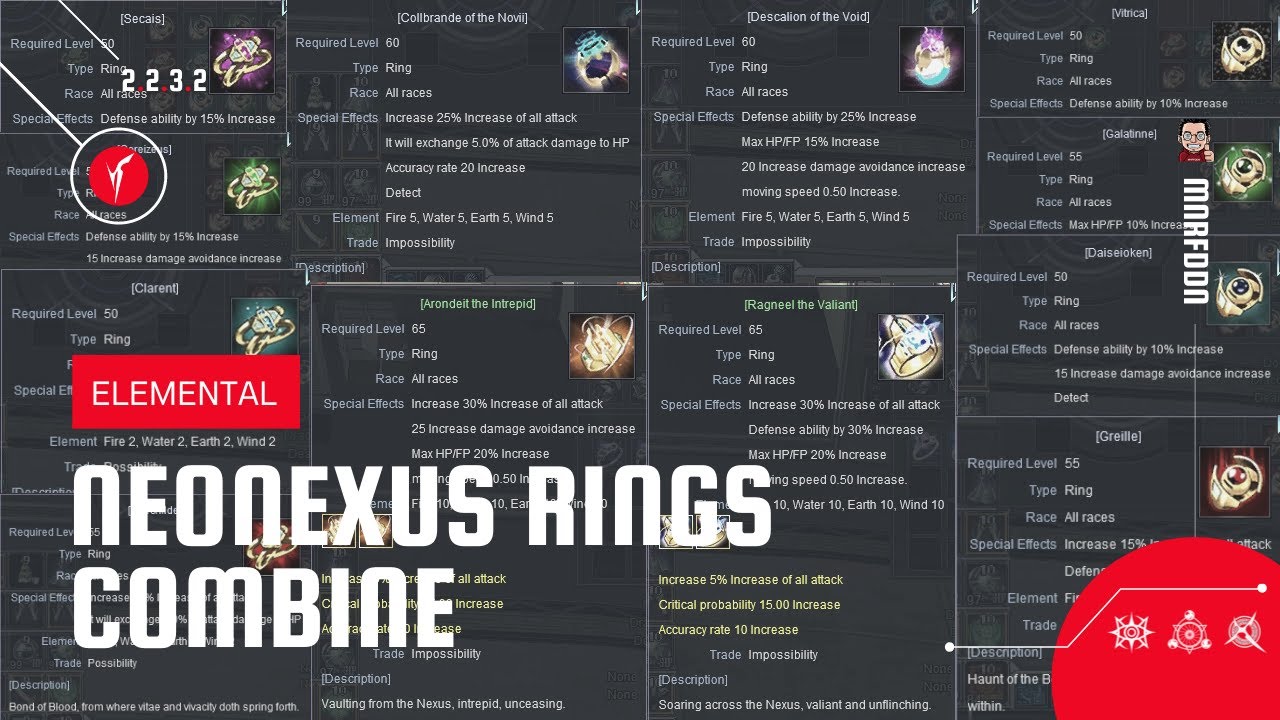 RF OFFLINE 2.2.3.2 with NeoNexus Rings + Combine
