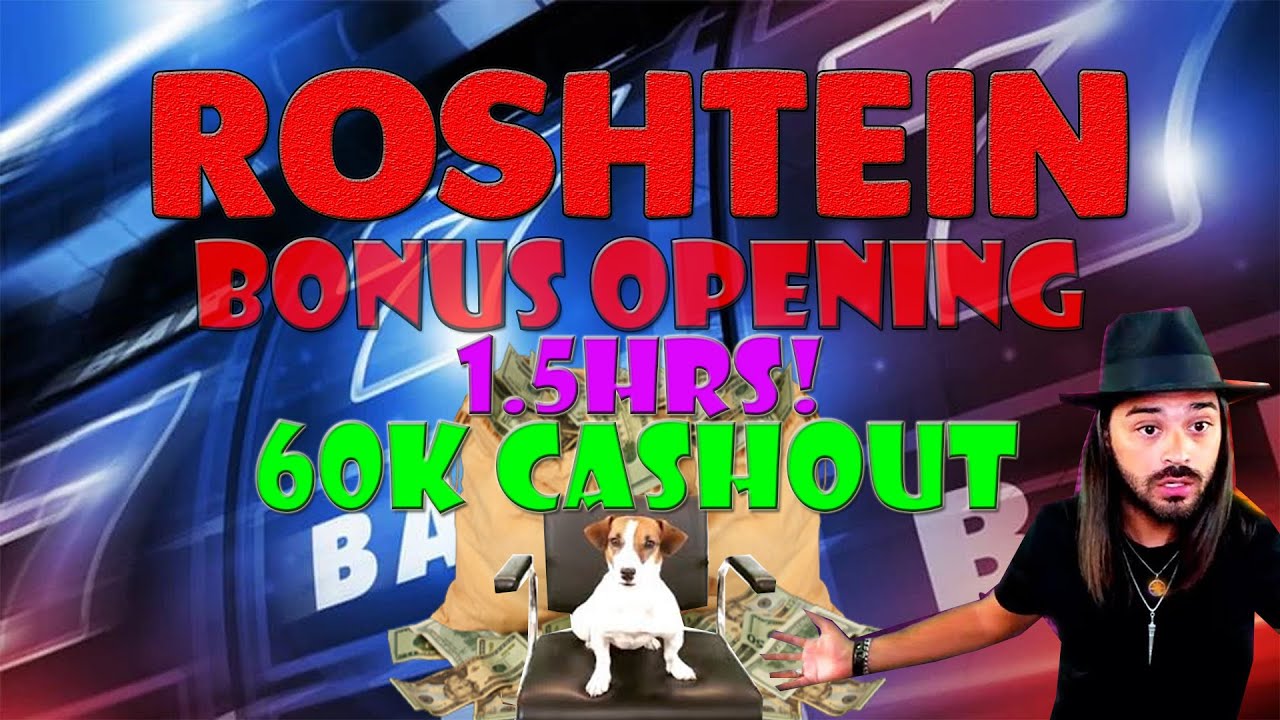 Roshtein opens the bonuses for 60k Cashout May 2020