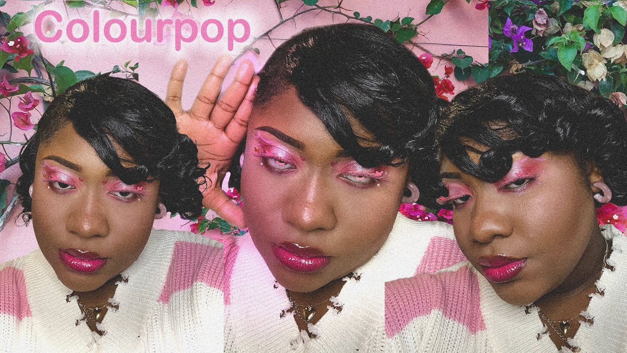 FLIRTY TALK COLOURPOP TRY-ON + Tutorial | Spw_0an