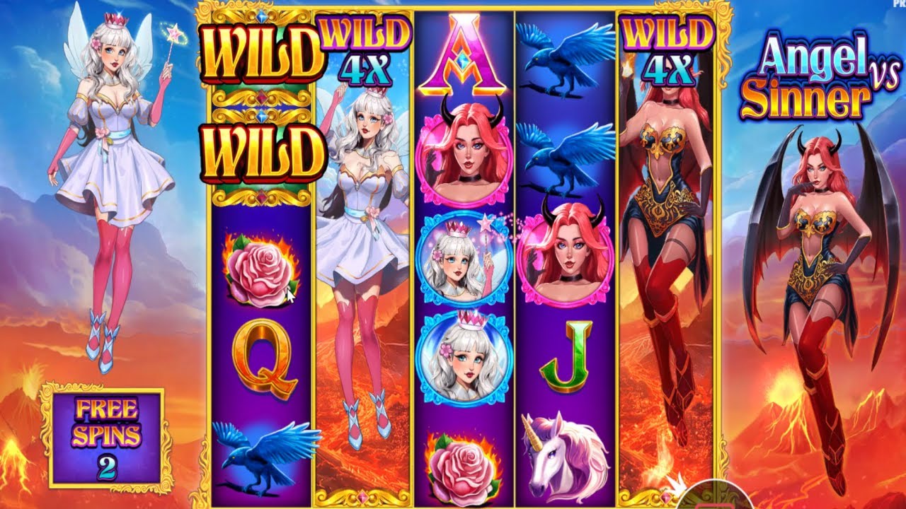 ANGEL VS SINNER BRAND NEW SLOT BY PRAGMATIC PLAY EPIC WIN BONUS BUY ONLINE CASINO ONLINE SLOT