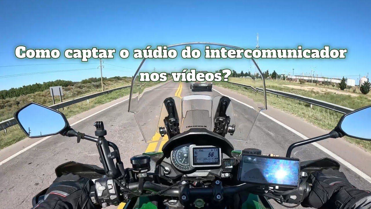 Captação de Audio do Intercomunicador na GoPro