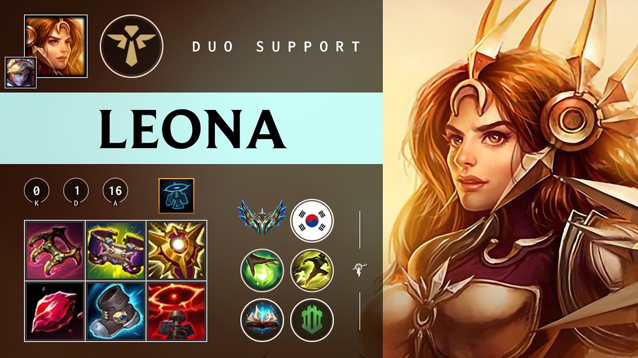 Leona Support vs Rakan - KR Challenger Patch 26.05