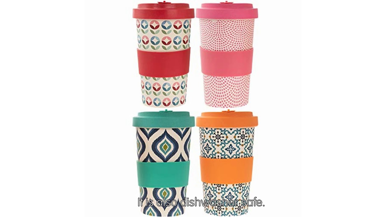 Review Bamboo Travel Mug 4 ASST 560ML [2019]