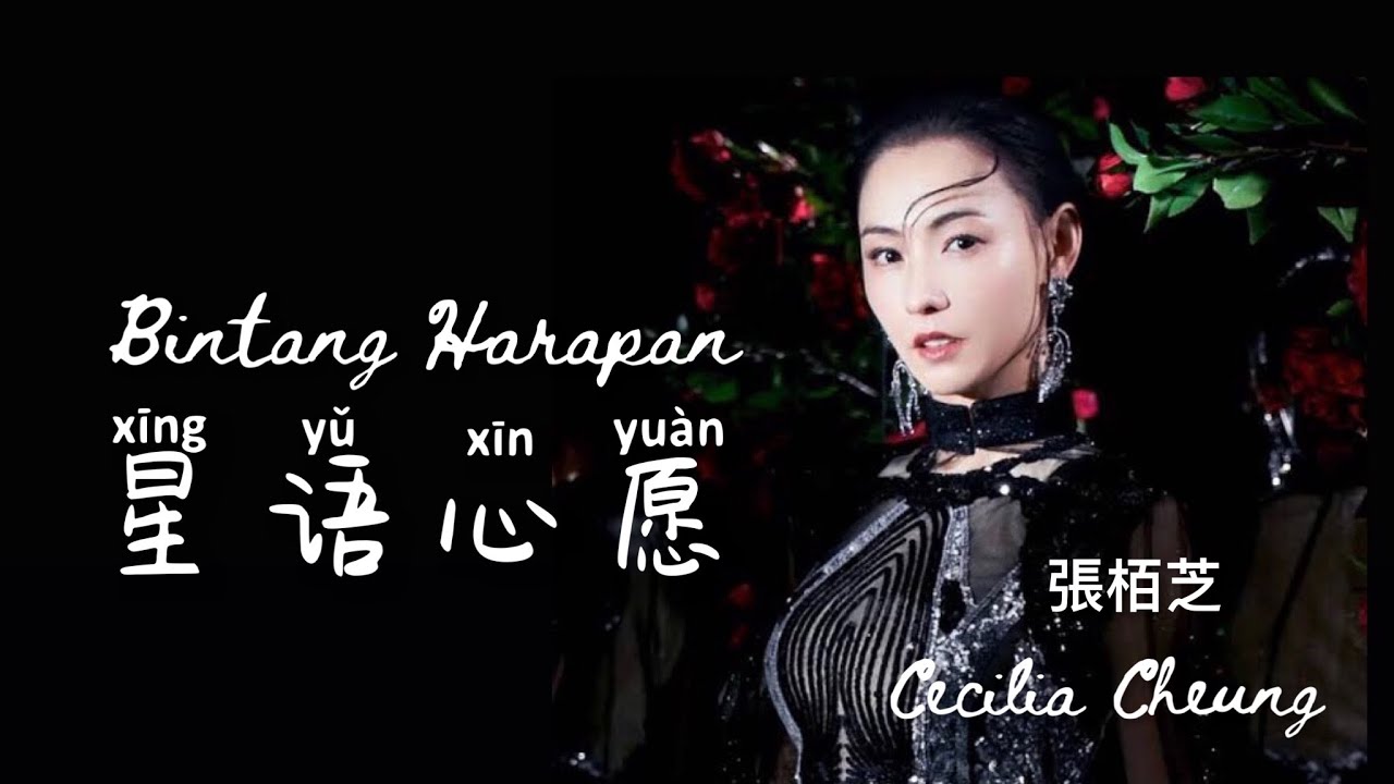 星语心愿 - Xing Yu Xin Yuan - Cecilia Cheung - 張栢芝 - Lagu Mandarin Subtitle Indonesia - Pinyin