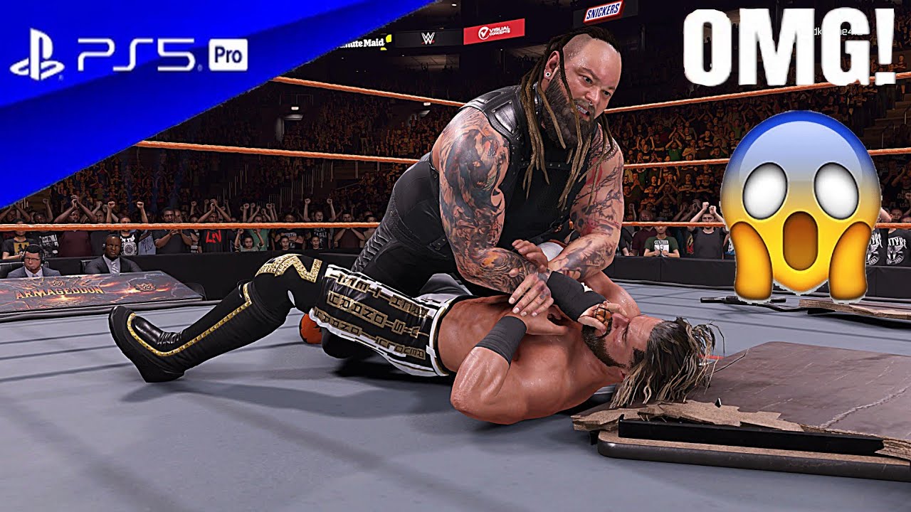 WWE 2K25- Seth Rollins vs Bray Waytt - NO HOLDS BARRED MATCH- WWE 2K25 GAMEPLAY PS5 4K