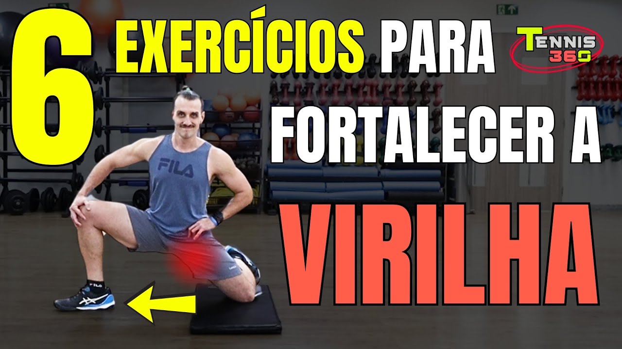 6 EXERCÍCIOS para Fortalecer a VIRILHA - TENNIS 360