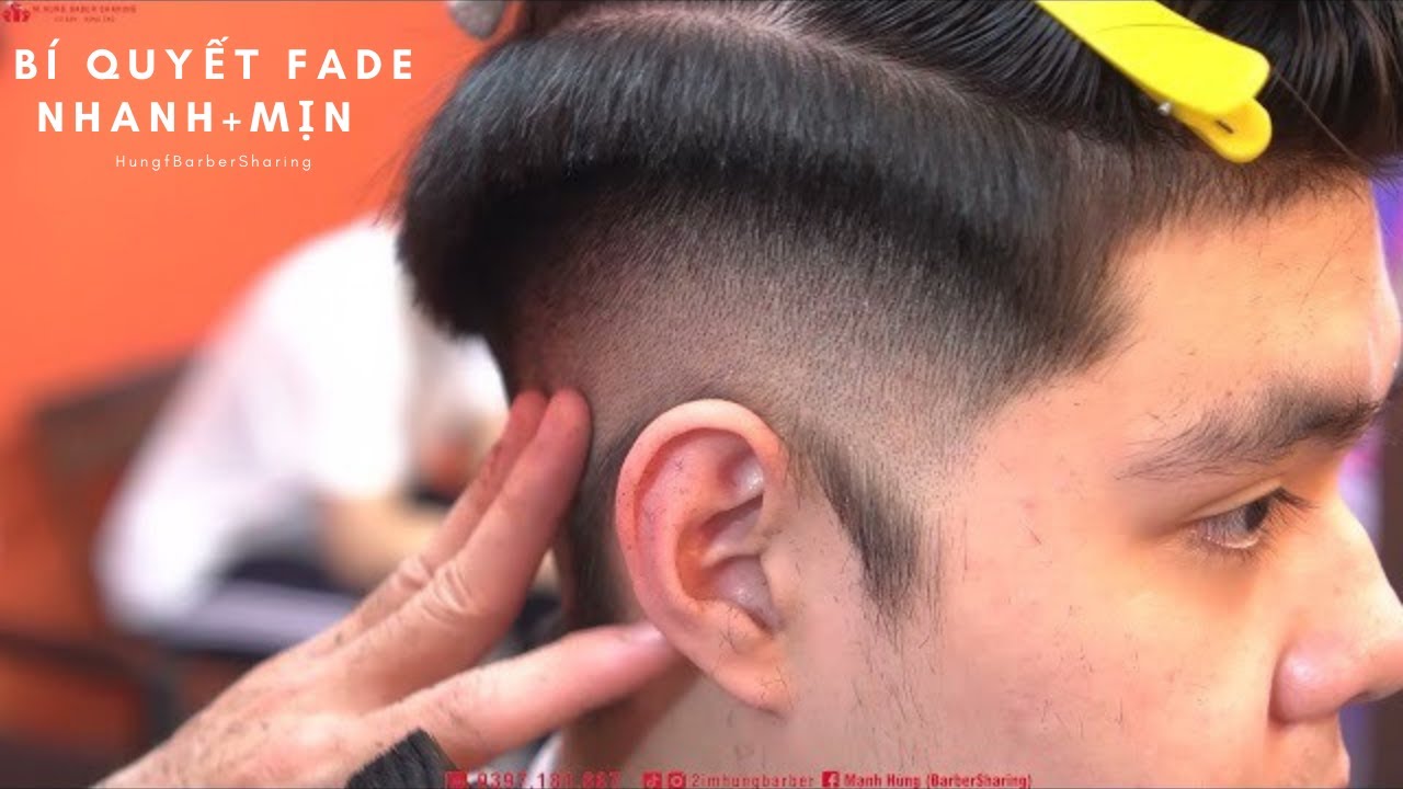 BÍ QUYẾT SKIN FADE mùa tết nhanh mà đẹp - M.Hùng BarberSharing