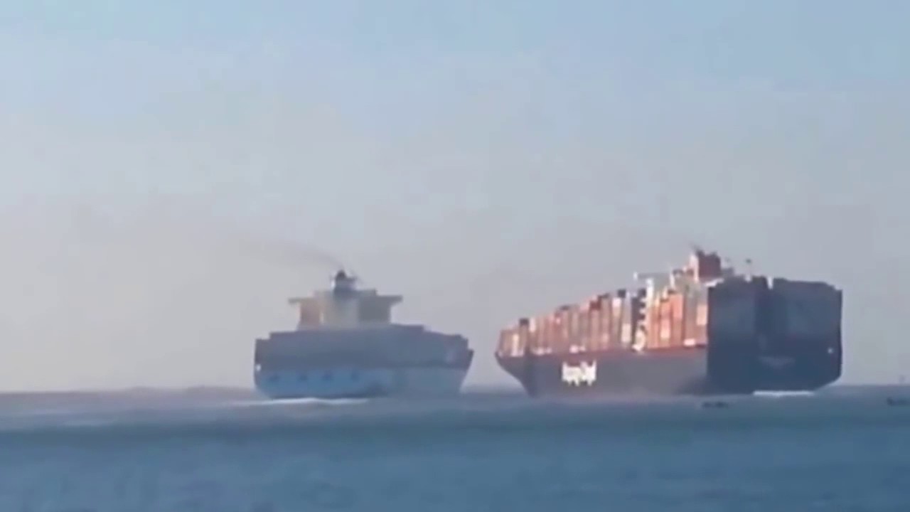 Marine accident- Container ship Japan vs China