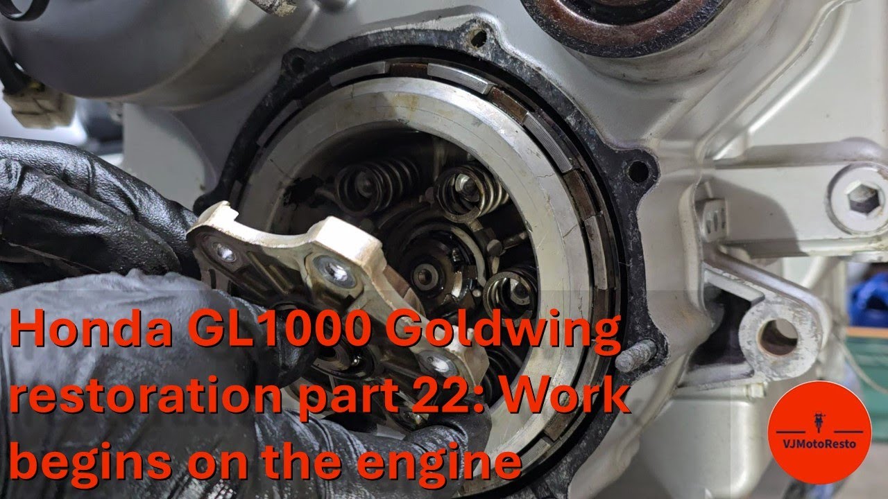 Реставрация Honda GL1000 Goldwing, часть 22