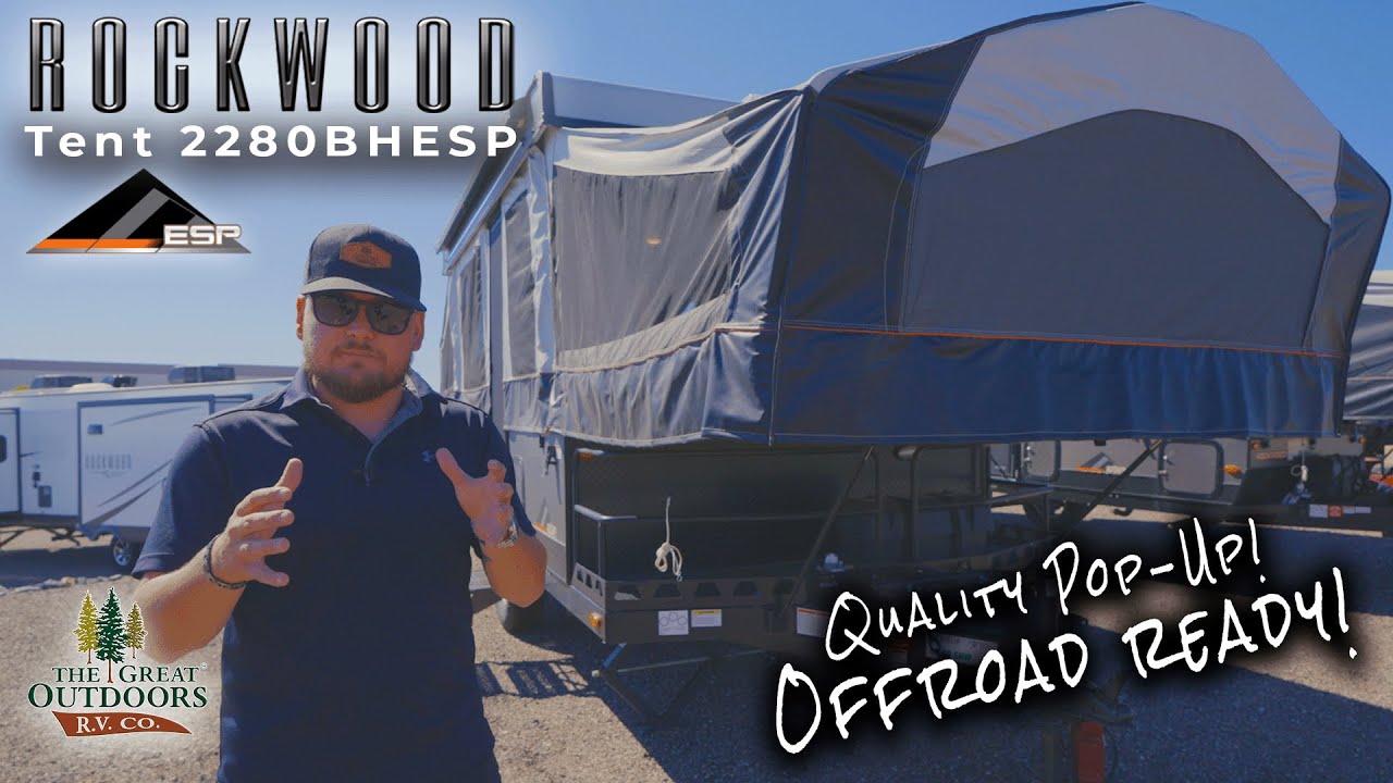 ИДЕАЛЬНАЯ внедорожная палатка с грузовым отсеком! - Rockwood Tent 2280BHESP Extreme Sports Package