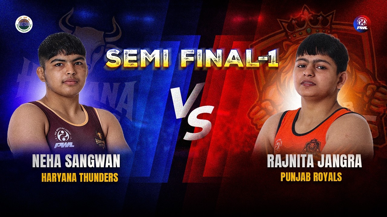 Neha Sangwan vs Rajnita | Clinical 9–2 Win 💥 | 57 KG | Day 16 Match 7 | PWL 2026 #pwl2026