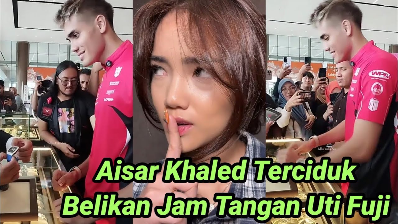 LIVE AISAR KHALED BELIKAN KADO JAM TANGAN UTI FUJI