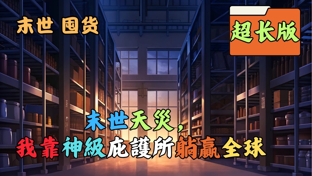【末世+生存+人性+避難所+系統+基建+升級+喪屍】就要嚥氣時，秦旖綁定了末世安全屋系統。不斷下著的酸雨、足以毀滅地球的地震，肆意席捲的龍捲風，將要到來的極寒......#囤貨 #末世