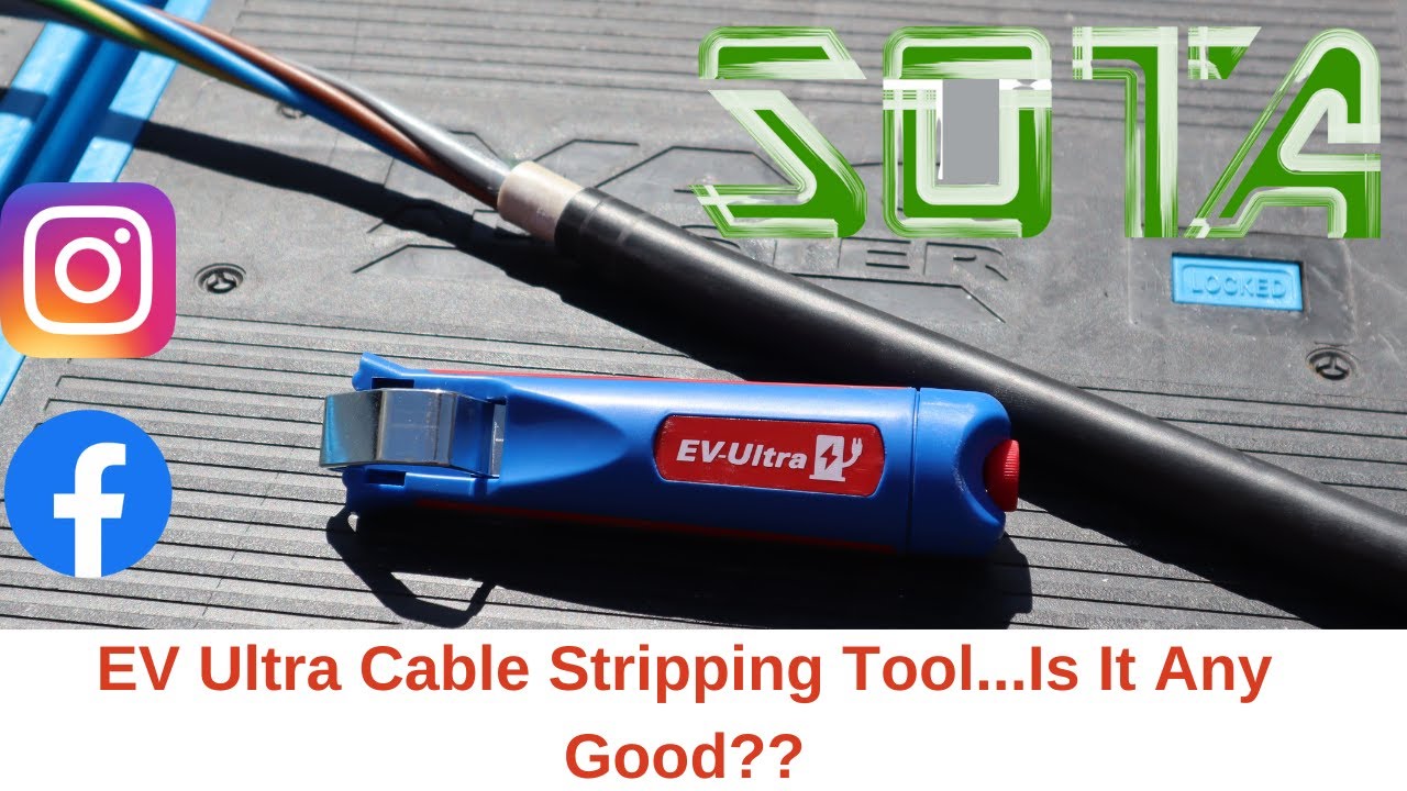 EV Ultra Cable Stripping Tool... Is It Any Good?? #cable #ev #electrician #tools