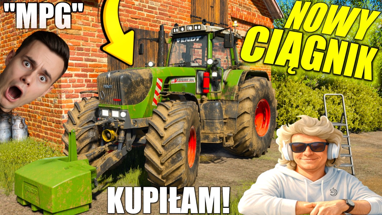 🔥NOWY NABYTEK!🔥300 KONI+ MOCY!😱 GODNY ZASTĘPCA MOJEGO FENDT'A!😨 #MPG [#596] FS22 /w Koliz