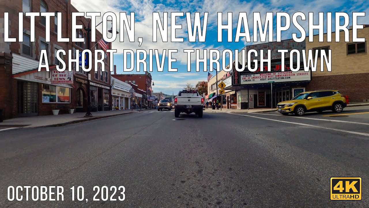 Littleton, New Hampshire - A Short drive through town.
