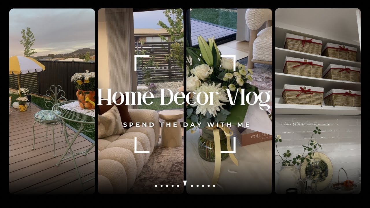 Home Decor Vlog ❤️ Dressing Room upgrade 😁shopping & final set up🏡Spend the day with me 💝Daily vlog 