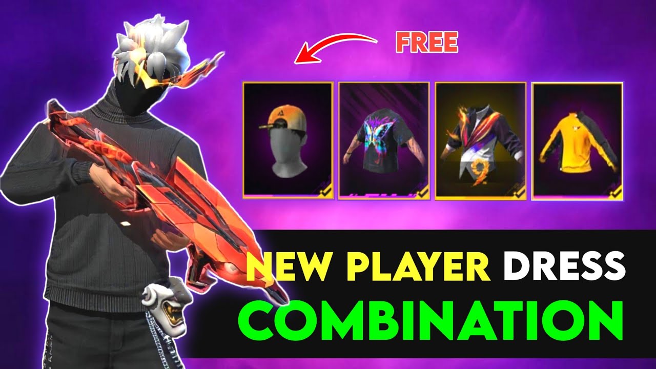 New Player Dress Combination No Top Up | Best Dress Combination | Free Fire Dress Combination