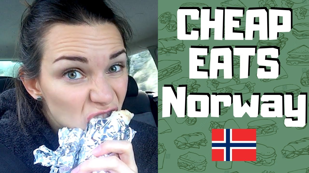 EAT CHEAP IN NORWAY | Lunch on the go inspiration wrap to prepare at home