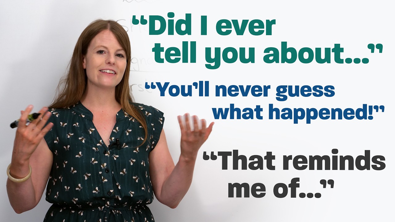 ЛЕГКИЙ АНГЛИЙСКИЙ РАЗГОВОР: Как рассказать историю на английском языке